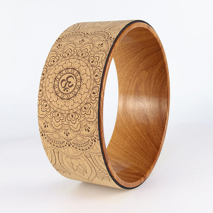 Cork Yoga Wheel