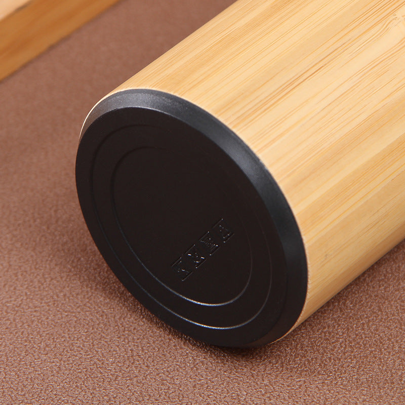 Premium-Wasserflasche aus Bambus (500 ml)