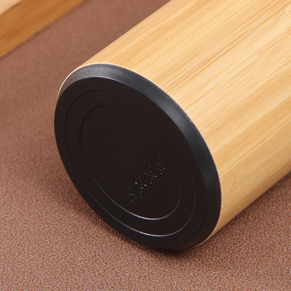 Premium-Wasserflasche aus Bambus (500 ml)