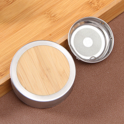 Premium-Wasserflasche aus Bambus (500 ml)