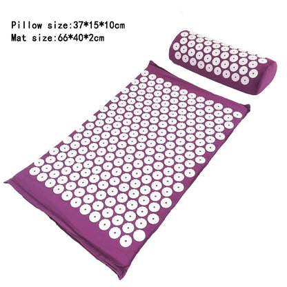 Acupressure Mat & Pillow Set